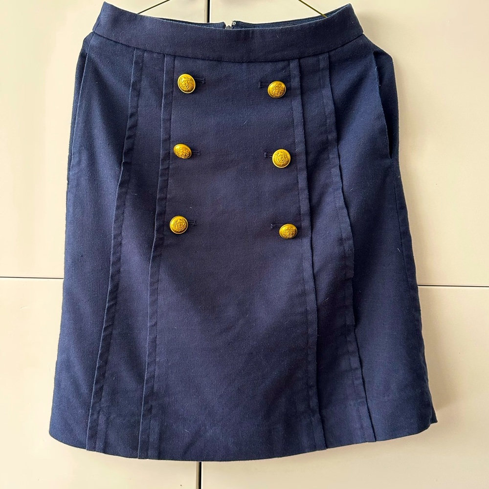 J Crew Linen Skirt